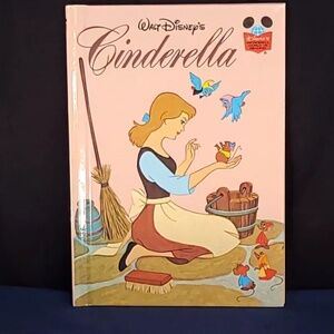 Walt Disney's Cinderella Story Book 1974 version